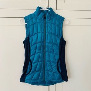 Sierra Design 2 Tone Blue Puff Vest Size XS